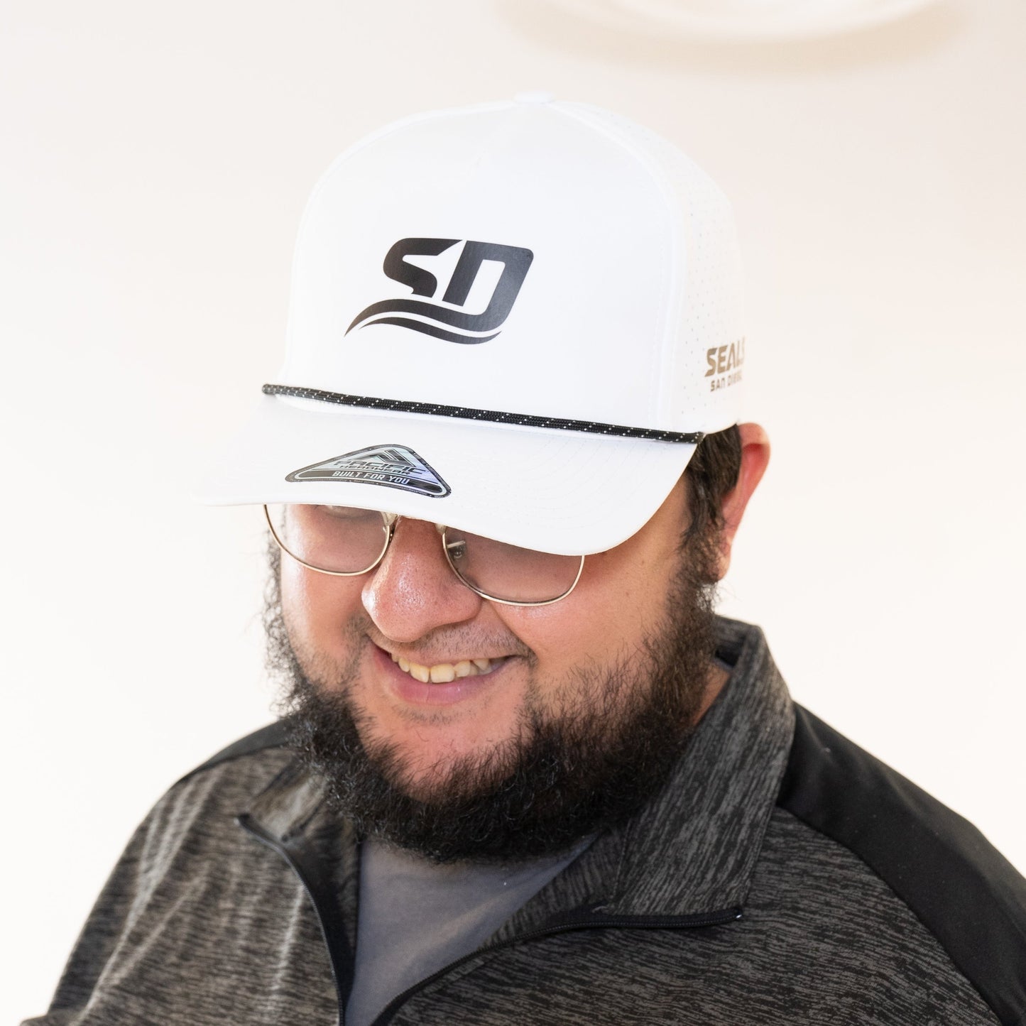 White Golf Hat