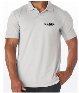 Legends Grey Aviation Polo