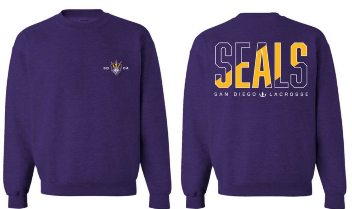 Purple Unisex Crewneck