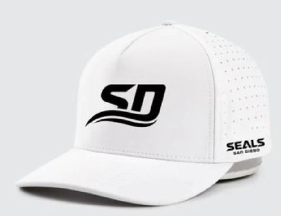 White Golf Hat