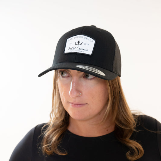 Black Trucker Hat