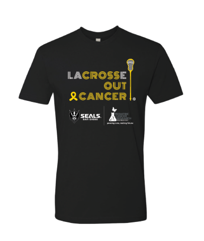 Lacrosse Out Cancer Tee