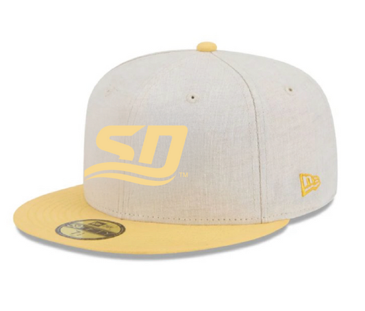 Yellow Flat Bill Hat